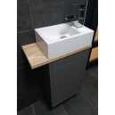 WC skříňka pod umyvadlo deska jasan RZ409